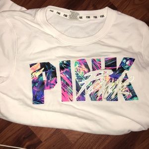 Pink sweatshirt size medium- worn one time